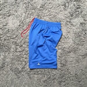 Y2K AIR Jordan Blue Basketball Athletic Shorts Mens Size Medium